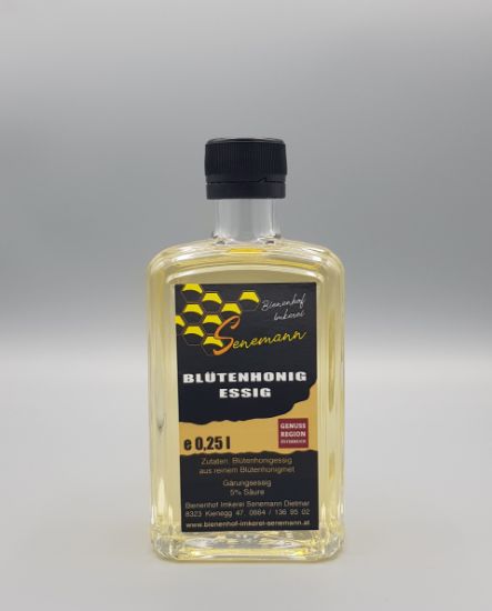 Bild von Blütenhonig Essig 0,25l