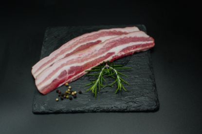 Show details for Bauchstreifen - 1 Stk. (ca. 1 cm a' 100 g - Click&Collect) Picture of Bauchstreifen - 1 Stk. (ca. 1 cm a' 100 g - Click&Collect)