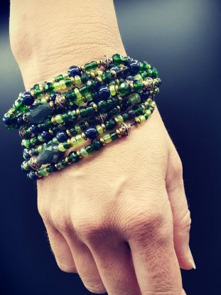 Zeige Details für Armband - "Smaragd" Bild von Armband - "Smaragd"