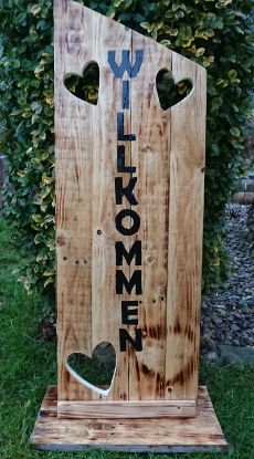 Picture of Willkommensstäner (Altholzoptik 110cm)