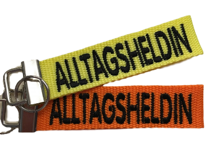 Show details for Schlüsselanhänger "Alltagsheldin" Picture of Schlüsselanhänger "Alltagsheldin"
