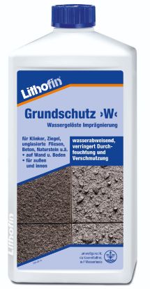 Picture of LITHOFIN Grundschutz >W< 1lt. - Wassergelöste Imprägnierung