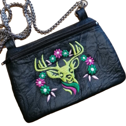 Bild von Handtasche "Bunter Hirsch"