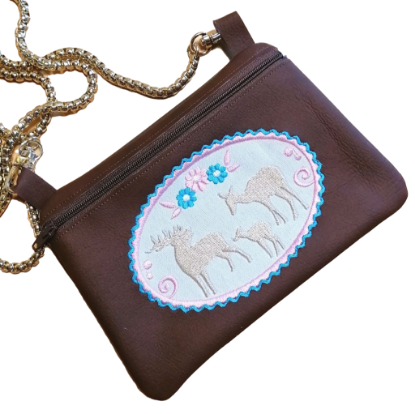 Bild von Handtasche "Familie Reh"