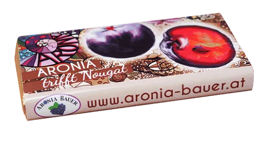 Bild von Aronia Schokolade Nougat