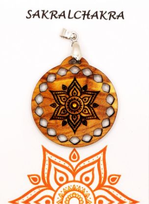 Zeige Details für Sakral Chakra- Anhänger / Lebensfreude, Erotik & Leidenschaft Bild von Sakral Chakra- Anhänger / Lebensfreude, Erotik & Leidenschaft