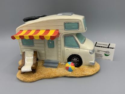 Zeige Details für Sparkasse Wohnmobil am Strand Bild von Sparkasse Wohnmobil am Strand
