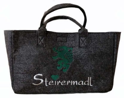Picture of Filz-Tasche "Steirermadl"