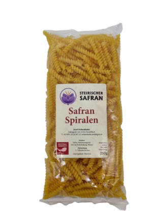 Bild von Steirische Safran Spiralnudeln 250g