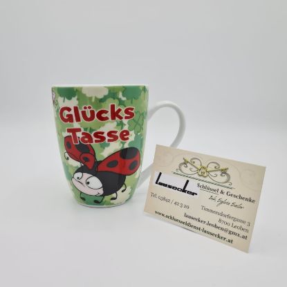 Zeige Details für NICI Häferl "Glück" Bild von NICI Häferl "Glück"
