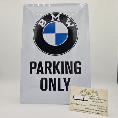 Zeige Details für Blechschild BMW Bild von Blechschild BMW