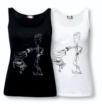Bild von Tanktop Woman " Lee ARTs Musicman"