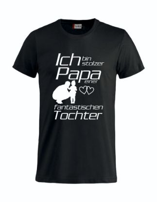 Zeige Details für T-Shirt " Stolzer Papa" Bild von T-Shirt " Stolzer Papa"