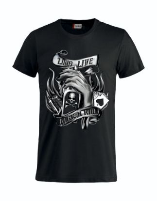 Zeige Details für T-Shirt " Long live Rock´n Roll " Bild von T-Shirt " Long live Rock´n Roll "