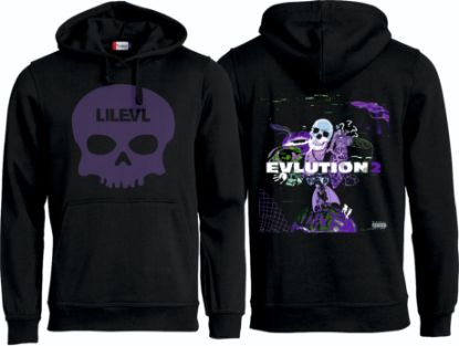 Zeige Details für Merchandising "Lil EVL | Hoodie schwarz" Bild von Merchandising "Lil EVL | Hoodie schwarz"