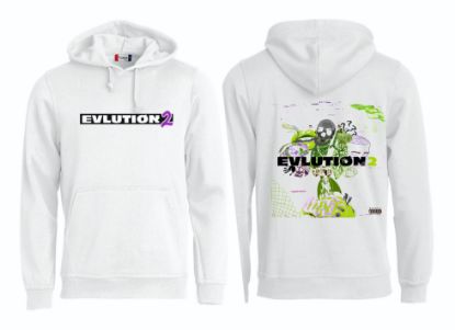 Zeige Details für Merchandising "LILEVL Hoodie weiß" Bild von Merchandising "LILEVL Hoodie weiß"
