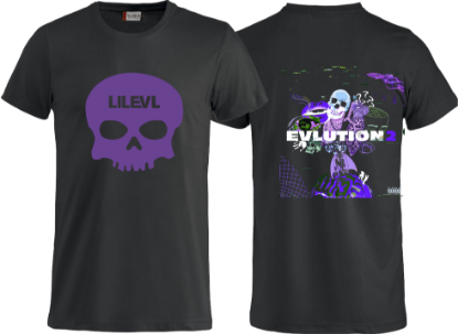 Bild von Merchandising T-Shirt " LIL EVL Evlution 2 " schwarz