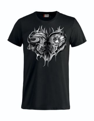 Bild von T-Shirt " 2 Skulls "