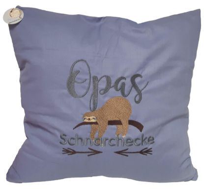 Picture of Kuschelkissen "Opas Schnarchecke"