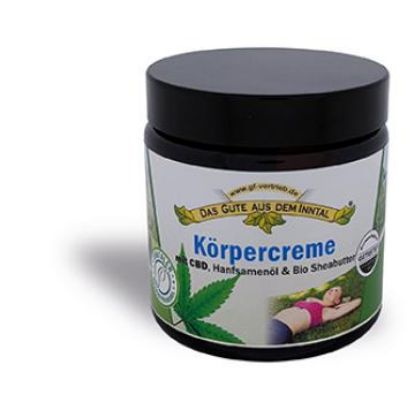 Zeige Details für Körpercreme mit CBD 110ml Bild von Körpercreme mit CBD 110ml
