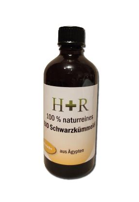 Picture of H+R BIO Schwarzkümmelöl 100 ml 100% naturrein