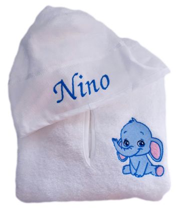 Bild von Baby-Bade-Poncho💥PERSONALISIERBAR