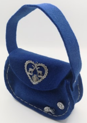 Bild von Handtasche - blau