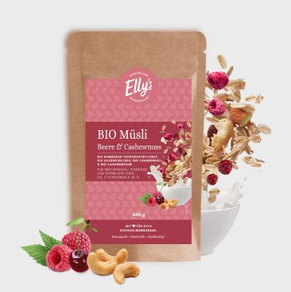 Picture of BIO Birchermüsli Himbeere/Cranberry