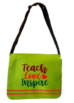 Picture of Filz-Umhängetasche "Teach-Love-Inspire"