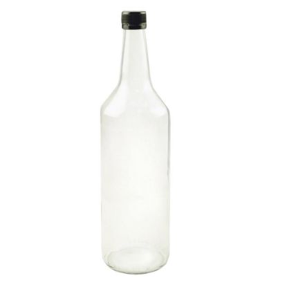 Picture of H, Flasche Geradhals mit Schraubverschluss, 1000ml, 01610200