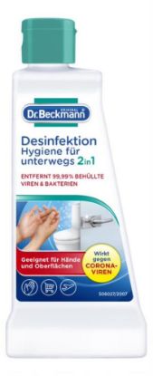 Bild von Dr. Beckmann, Desinfektion Hygiene für unterwegs 2in1 50ml  