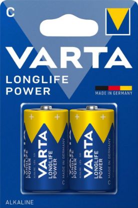 Bild von Varta, Batterie C 2er, Longlife Power