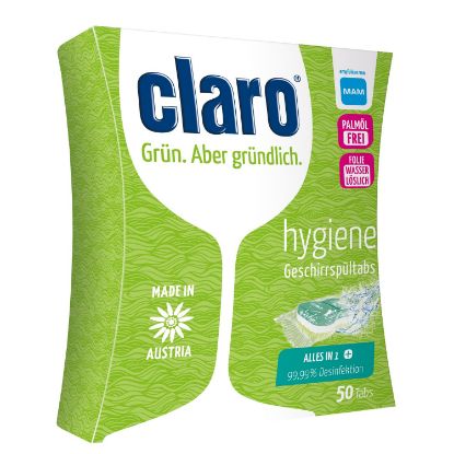 Picture of Claro, Öko Hygiene Tabs, ÖKO Range, 50 Tabs