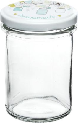 Picture of R, Sturzglas mit Deckel TO66 6tlg, 230ml, Dekor