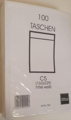 Picture of Office, Taschen 90 g, C5, weiß, 100 Stück