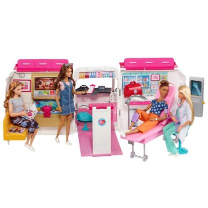 Picture of Mattel, Krankenwagen 2IN1 FRM19, Barbie