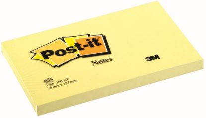 Picture of Post-it, Blanko, 127x76mm  STD