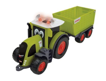 Bild von Happy People, Traktor mit Anhänger Axion 870, mit Licht & Sound, Claas Kids, 28cm