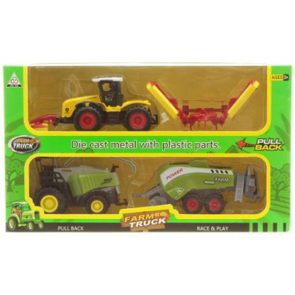 Bild von ToyToyToy, Traktor mit Anhänger, 31 cm