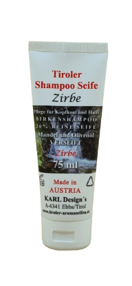 Zeige Details für Tiroler Shampoo Seife - Zirbe - 75ml Bild von Tiroler Shampoo Seife - Zirbe - 75ml