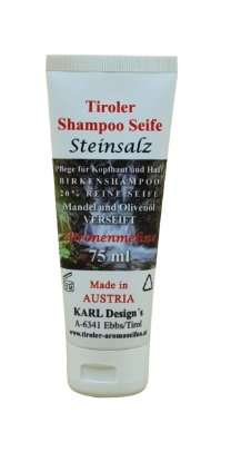 Zeige Details für Tiroler Shampoo Seife - Steinsalz - 75ml Bild von Tiroler Shampoo Seife - Steinsalz - 75ml