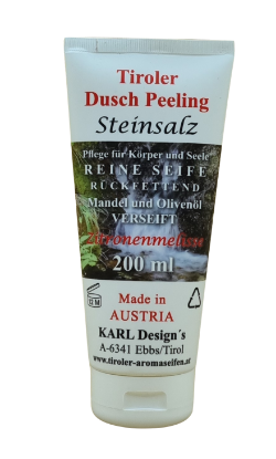 Bild von Tiroler Dusch Peeling - Steinsalz - 200ml