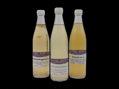 Show details for Zitronenblatt - Sirup 500ml Flasche Picture of Zitronenblatt - Sirup 500ml Flasche