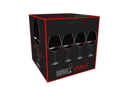Picture of Riedel, Pinot Noir 4er, VIVANT, klar