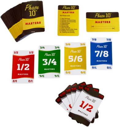 Picture of Mattel, Phase 10 Masters Kartenspiel, Games, 12,7x5,4x18 cm, FPW34