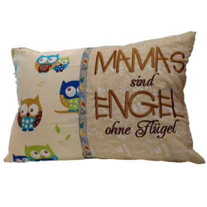 Bild von Polster "Mamas sind Engel" 30x50cm