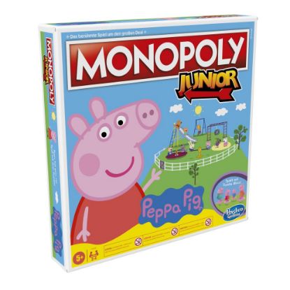 Picture of Hasbro Gaming, Monopoly Junior: Peppa Pig, F1656  