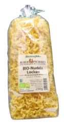 Bild von Bio Hartweizennudeln Locken mit Ei (250g)