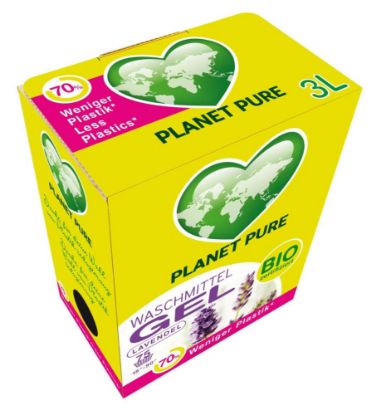 Bild von Planet Pure, Bio Waschmittel Gel Bag in Box Lavendel, 3 Liter