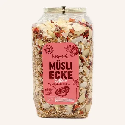 Bild von Müsli[Ecke] BIO Müslimischung Erdbeere